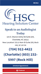 Mobile Screenshot of hearingsolutioncenter.com